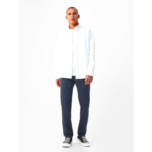 GAP 5 pocket Pant Soft Stretch Slim  Blue Sz 40x32 NWT - Picture 2 of 10